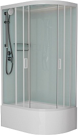 Frank Душевая кабина F412/2 L white с крышей – фотография-1