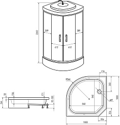Erlit Душевая кабина ER351026-C4-RUS – фотография-5