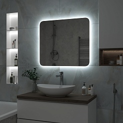 Continent Зеркало Burzhe Led 800x700 – фотография-11