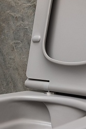 Allen Brau Чаша подвесного унитаза Liberty 4.33007.AN антрацит – фотография-5