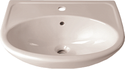 Керамин Умывальник Сити 55 бежевый – фотография-1