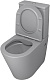 Grossman Унитаз компакт Color GR-4480GLMS светло-серый матовый – картинка-13