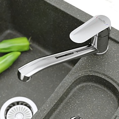 Tokito Смеситель для кухни TAKASE хром TOK-TAK-1012 – фотография-2