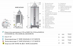 Ariston Водонагреватель накопительный газовый NHRE 26 – фотография-2