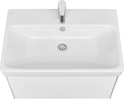 Акватон Мебель для ванной Асти 70 ясень шимо/белая – фотография-4