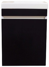Style Line Тумба для умывальника Compact 40 черная – фотография-1