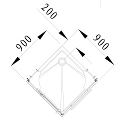 Alvaro Banos Душевой поддон Malaga C90 – фотография-2