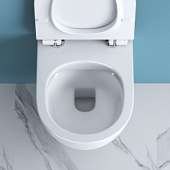 BelBagno Унитаз подвесной Sfera-r BB046CHR/BB2111SC – фотография-7