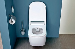 Vitra Унитаз подвесной V-Care Basic 5674B003-6103 с функцией биде – фотография-5