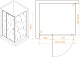 RGW Душевой уголок Passage PA-078B (PA-008B + Z-050-2B) 110x100 профиль черный стекло прозрачное – картинка-6