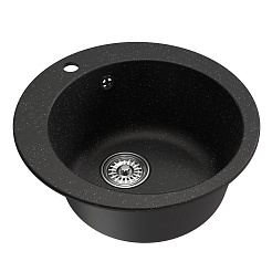 Mixline Мойка кухонная ML-GM13 черная – фотография-2