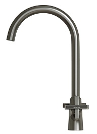 Mixline Смеситель для кухни 1/2 ML38-032 "Graphite" графит – фотография-4