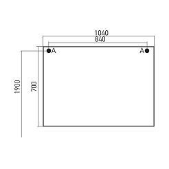 Mixline Мебель для ванной Людвиг 105 – фотография-4