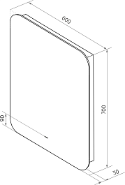 Brevita Мебель для ванной Verde 70 подвесная зеленая – фотография-17