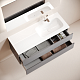 Sancos Тумба с раковиной Folk 120 R grey soft раковина Grace 121 R CN7021 – фотография-9