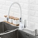 Frap Смеситель для кухни F4453-03 белый – фотография-5