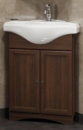 Opadiris Тумба под раковину Клио 45 орех антикварный	 – фотография-1