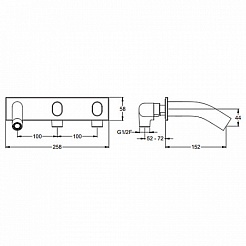 Jacob Delafon Смеситель для раковины Talan E10087RU-CP – фотография-2
