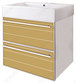  Тумба с раковиной "Ginza" капучино – фотография-1