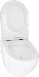 Azario Унитаз подвесной Navio AZ-0074 безободковый белый – фотография-8