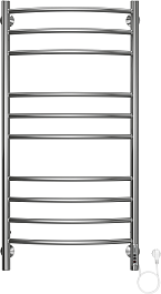 Terminus Полотенцесушитель электрический Классик П10 500x1050 хром – фотография-1