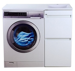 Misty Тумба с раковиной Фостер 100 R с 2 ящиками – фотография-1