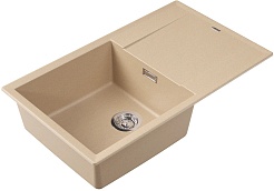 Florentina Мойка кухонная Тоскана 860 бежевая – фотография-2