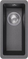 Florentina Мойка кухонная дополнительная Вега 160 черная