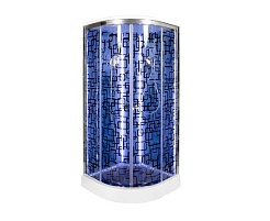 DTO Душевая кабина BМ1590 с LED-подсветкой и гидромассажем – фотография-2