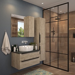 Teymi Раковина накладная в ванную Lori 50 белая T50502 – фотография-12