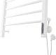 Domoterm Полотенцесушитель электрический Куба DMT П8 500x800 БЕЛ EK R белый – картинка-7