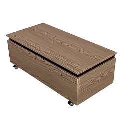 Cezares Тумба с раковиной Slider 100 с 2 ящиками дуб тангент – фотография-18