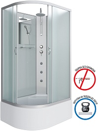 Niagara Душевая кабина Classic NG-2310-14RBKTG – фотография-1