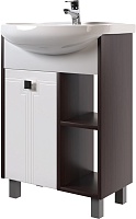 Mixline Тумба под раковину Боско 65 белая/венге