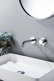 Aquatek Смеситель для раковины Европа AQ1313CR хром – фотография-3