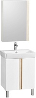Акватон Мебель для ванной Кантри 60 белая/дуб верона