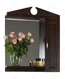 Водолей Мебель для ванной Капри 75 R венге – фотография-2