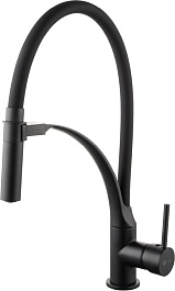 Lemark Смеситель для кухни Soul LM6007BL черный – фотография-1