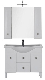 Aquanet Мебель для ванной "Стайл 105" с ящиками (181587) – фотография-3