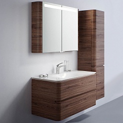 Am.Pm Мебель для ванной Sensation 100 табачный дуб, текстурированная	 – фотография-19