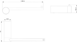 Raiber Держатель туалетной бумаги Graceful RP-80003 – фотография-2