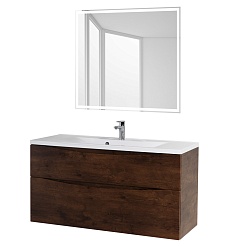 BelBagno Тумба с раковиной Marino-H60 120 подвесная Rovere Moro – фотография-9