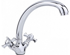 Frap Смеситель для кухни H24 F4224 хром – фотография-1