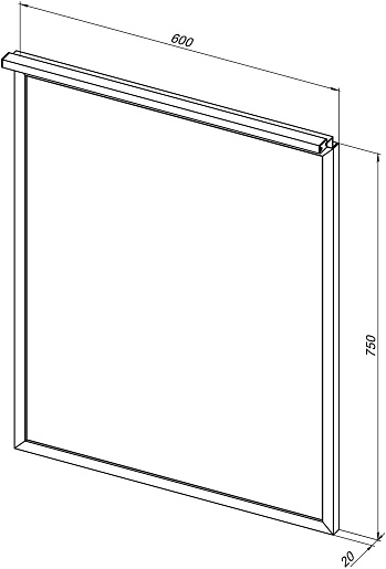 Allen Brau Зеркало Priority 60 1.31013.60 медь браш – картинка-5