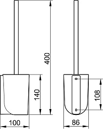Keuco Ершик Elegance new 11669 019000 – фотография-5