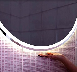 Бриклаер Зеркало Эстель-4 70 LED, сенсор на корпусе – фотография-4