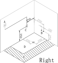 ABBER Акриловая ванна AB9000 B 130x70 R – фотография-8
