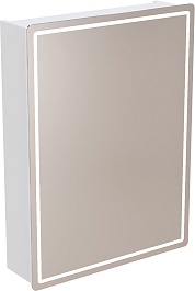 Mixline Зеркальный шкаф Вектор 60 белый – фотография-3