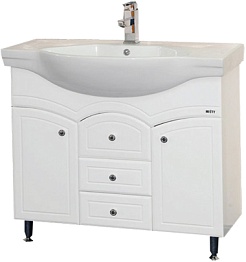 Misty Тумба с раковиной Илона 90 – фотография-1