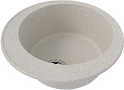 Teymi Мойка кухонная Lina Smart D48 кварцевая белая матовая – фотография-2